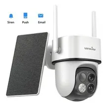 Wansview 2K Wireless IP Camera WIFI Outdoor PTZ Smart Home Security IR Cam IP65