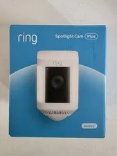 New Ring Spotlight Cam Plus Security Camera