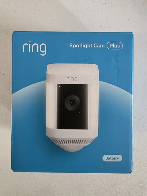 New Ring Spotlight Cam Plus Security Camera