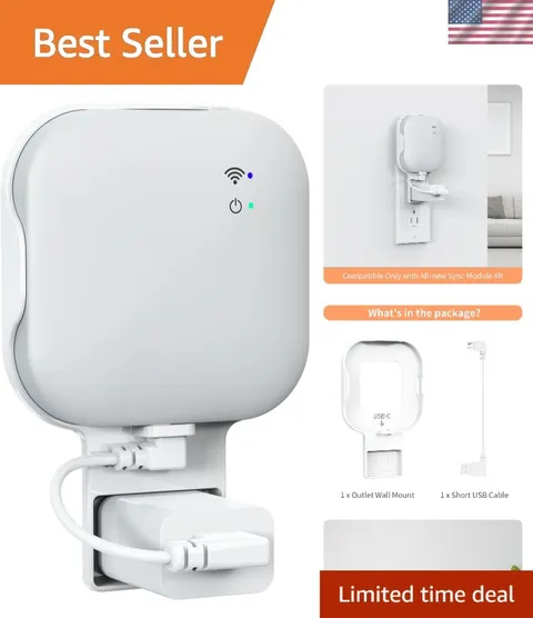 Elegant Wall Mount Holder for Blink Sync Module XR - Compact Design & Stability