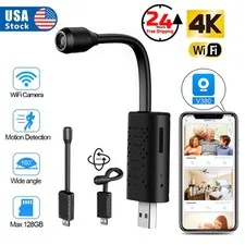 HD1080P Mini WIFI Indoor & Outdoor DIY Camera Pinhole DVR Wireless Motion Sensor