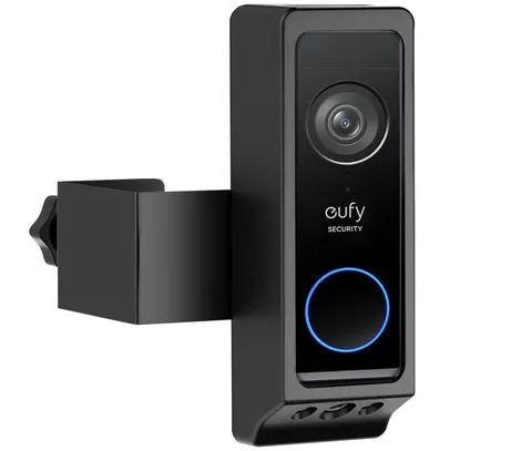 Anti-Theft Doorbell Mount for Eufy E340/Wyze Duo Cam, No-Drill Bracket