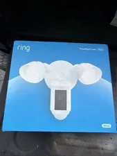 Ring Floodlight Cam Wired Plus (newest model) - White *NEW Damaged Box*