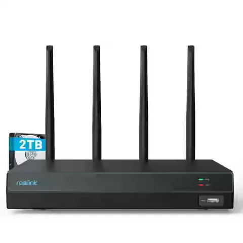 Reolink RLN12W 4K 16CH WiFi NVR 24/7 Recording for CCTV Security Camera System