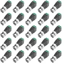ACBalun83 28 Count Gold-Plated BNC Male-to-Male Coaxial 28 Count, Gold-plated