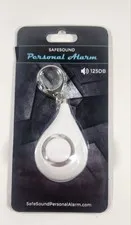 NEW SAFESOUND PERSONAL EMERGENCY ALARM KEYCHAIN 125DB LOUD SIREN