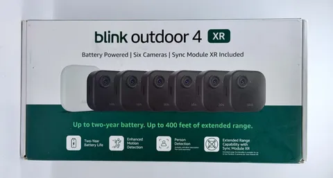 Blink Outdoor 4 XR 6 Camera System with Extended Security Coverage - NEW