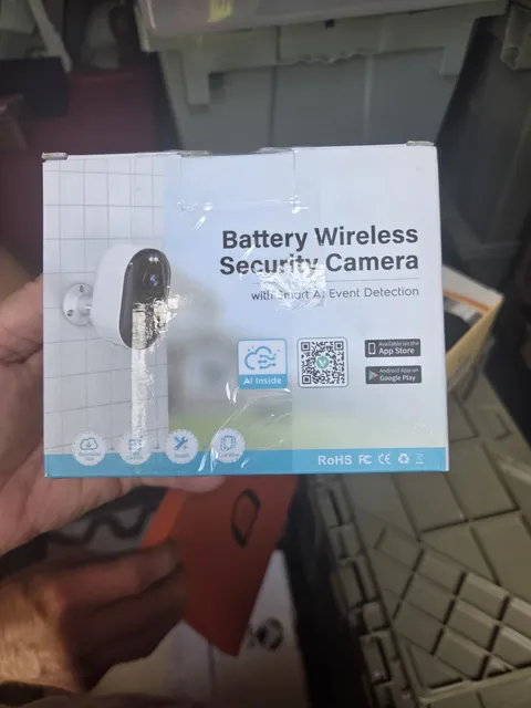 Battery Wireless Wi-Fi IP Security Camera 1080p IR/Color Night Vision Two-Way