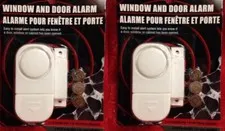 2 Windows Doors Cabinets Open Door Alert Alarm System Intruder Alert Loud 90 db