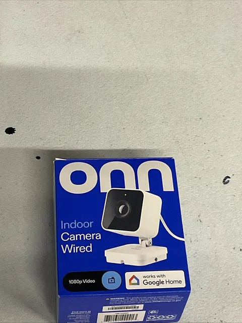 Onn Indoor camera Wired 1080p Video Item#1336