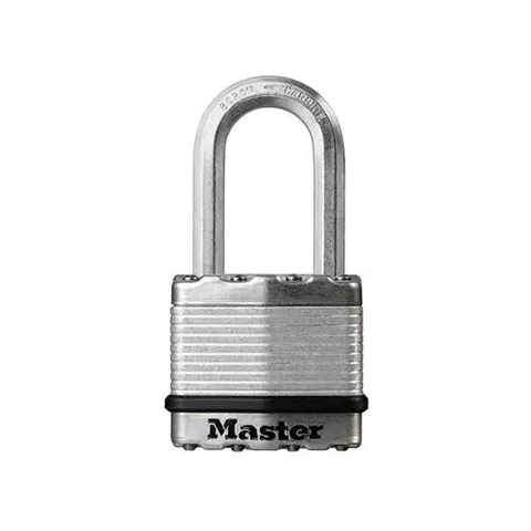 Master Lock Excell™ Laminated Steel 45mm Padlock 4-Pin - 38mm Shackle MLKM1LF
