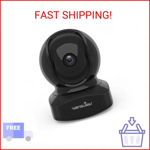 wansview Cameras for Home Security, 2K IP Camera, WiFi Home Indoor Camera for Ba