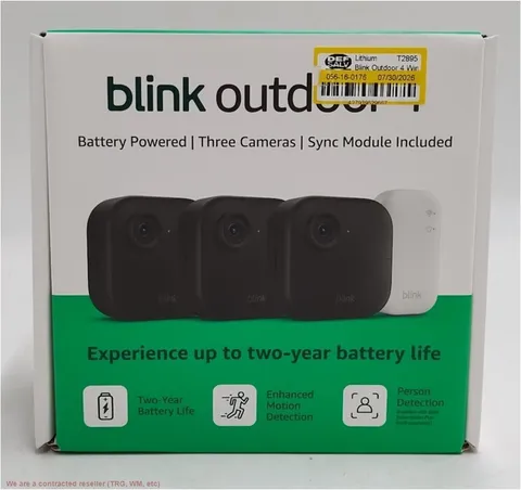 Blink Outdoor 4 Wireless Smart Security Camera Sync Module Core 3 Camera System