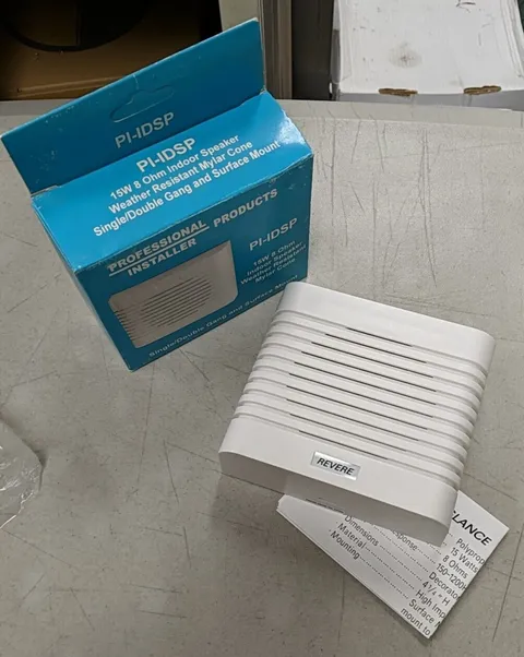 PI IDSP Indoor Speaker 15W 8 Ohm for Alarm/Security System