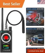 Hidden Camera Detector, Spy Camera Finder, Bug Detector, Magnetic Field Detec...