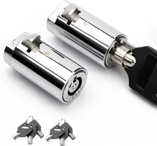 2 Pack Vending Machine Locks Keyed Alike with 6 Keys, High Security Tubular 