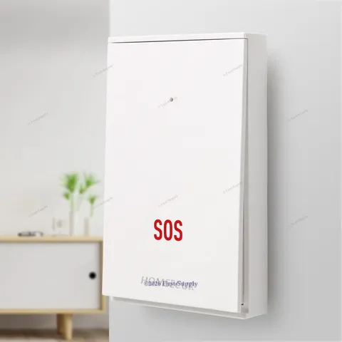 HOMSECUR SOS Emergency Panic Button Quick Alarm Switch For 433MHz Security Alarm