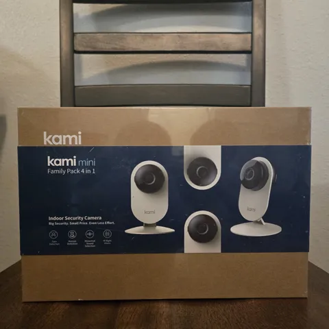 Kami Mini Family Pack 4-in-1 Indoor Security Camera System 1080p WiFi New Sealed