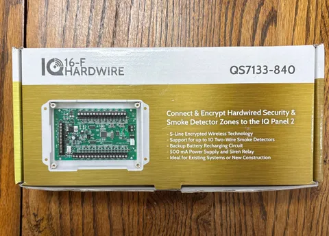 Qolsys QS7133-840 16-F Hardwired to Wireless Translator iQ2- iQ4-NEW