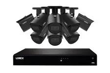 Lorex Fusion Series 4K 16 Channel 4TB Wired NVR System with IP Bullet Cameras