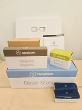SimpliSafe SS-1500 Home Security System Open Box Base Station Keypad Sensors