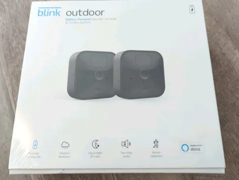 Blink - 2 Outdoor Cameras (3rd Gen) Wireless 1080p Security System Sealed New
