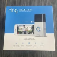 Ring Video Doorbell 2 Wi-Fi Motion Detection Two-WayTalk 1080 HD, New Sealed Box
