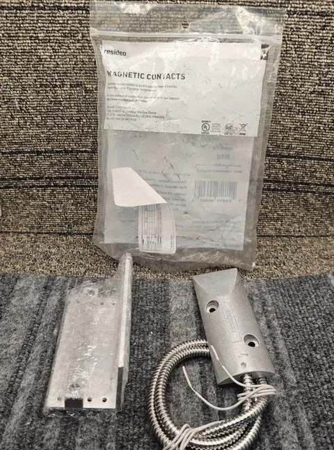 Resideo 958 Overhead Door Contact with Adjustable Magnet Assembly
