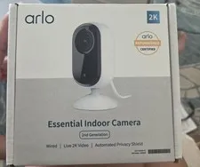 Arlo Essential 2K (2nd Generation) Security Camera – White (3 Pack)