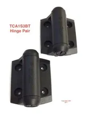  D&D TECHNOLOGIES Self-Closing Polymer Gate Hinge Pair-TCA1S3BT -FREE POST