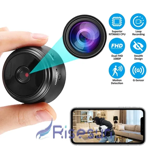 Camaras WiFi Inalambricas Espias Con Audio y Video Para Seguridad De Casas Carro