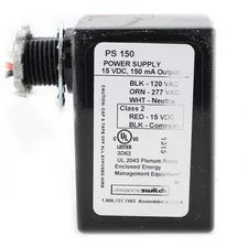 SENSOR SWITCH PS-150 NLIGHT 150W POWER SUPPLY PACK, 120/277V IN, 15VDC OUT