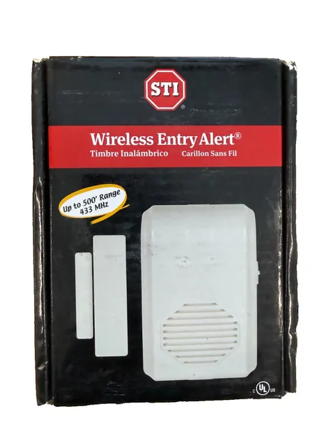Safety Technology International STI-3360 Wireless Entry Alert Chime w/ Receiver