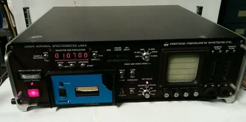 PMS Particle Measuring Systems LAS-X W/CRT Laser Counter Aerosol Spectrometer