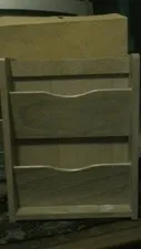 Wall hanged key/mail cabinet