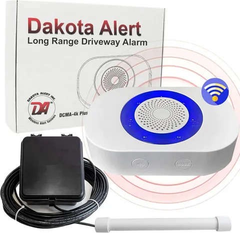 Dakota Alert Driveway Alarm Sensor - DCPA-4k Plus - Weatherproof - 1 Mile Range