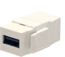 Keystone Insert USB 3.0 A/A Coupler F/F (BM303WUSB3AA-B)