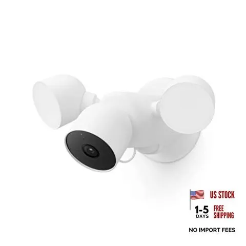 - Outdoor Camera - Floodlight 1 Count (Pack of 1) Nest Cam with Floodlight