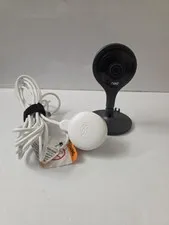 Google Nest Cam Indoor Security Wi-Fi Camera 1st Gen A0005 + Power Cord - Works