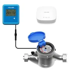 FlowSmart NSF Water Meter, Smart Water Usage Monitor and Water Leak Detection...