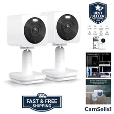 Cam OG Indoor/Outdoor 1080p Wi-Fi Smart Home Security Camera with Color Night...