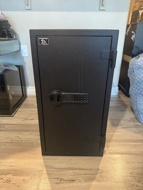 TIGERKING 3.47 Cu Ft Fireproof Safe for Home Office