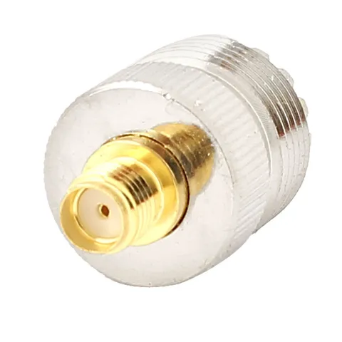  UHF to SMA Female Jack F/F Coax Adapter RF Cable Coaxial Connector