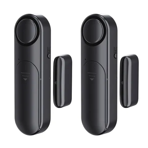 Window and Door Alarm When Opened (2 Pack) for Kids Safety/Home Security, Sli...