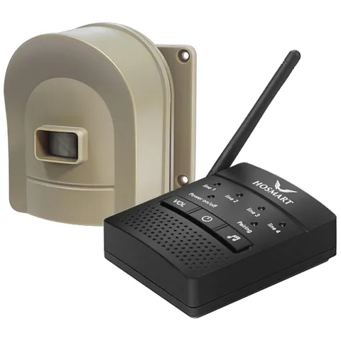 Weatherproof Driveway Sensor Alert - Indoor/Outdoor Security