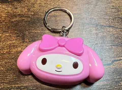 My Melody Personal Safety Alarm/Keychain with Flashing Light At 130 dB!