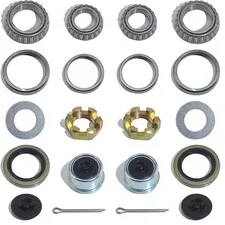 iBroPrat 2 Sets 3500 LB L68149 L44649 Boat Trailer Axle Bearing Kits | 171255TB/