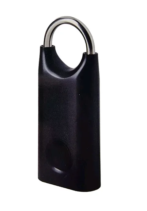 Lexon Nomaday Lock Black Biometric Fingerprint Padlock 