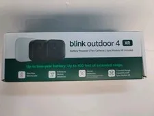 Blink Outdoor 4 XR Two Camera System w/Sync Module New Factory 2 Camera