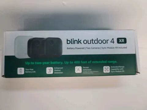 Blink Outdoor 4 XR Two Camera System w/Sync Module New Factory 2 Camera